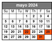 Nueva York a Filadelfia Y Los Amish En Castellano mayo Schedule