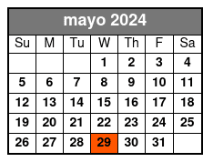 Moonshine mayo Schedule