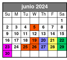 Moonshine junio Schedule