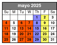 Pirates mayo Schedule