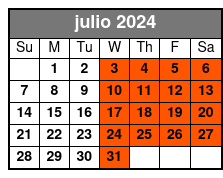 Good Vibes on the Les julio Schedule