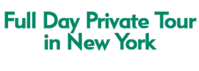 Full Day Private Tour in New York Schedule