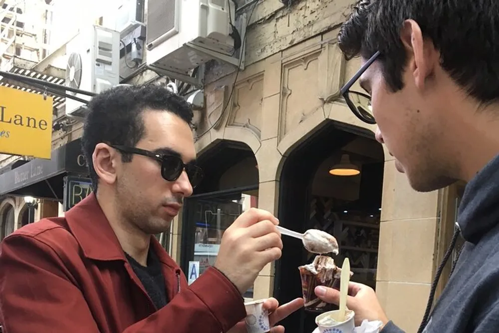 Ice cream brings the well-dressed and not as well-dressed together