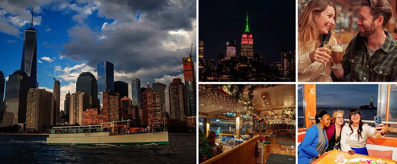 New York City Christmas Holiday Lights Sightseeing Cruise