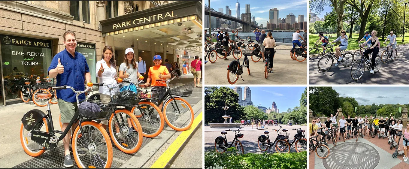 Central Park All Day Bike Rental by Fancy Apple