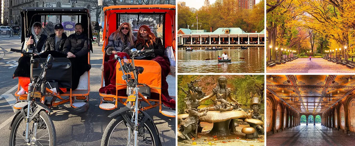 Central Park Tour by Pedicab. Life Changing Experience