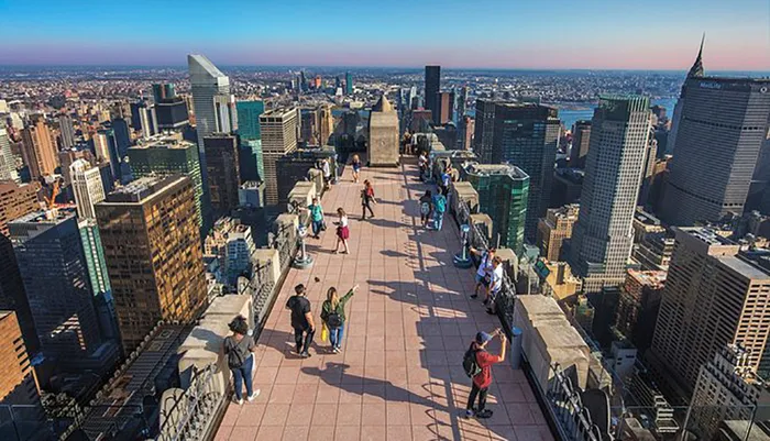 Top of the Rock Observation Deck, New York Photo