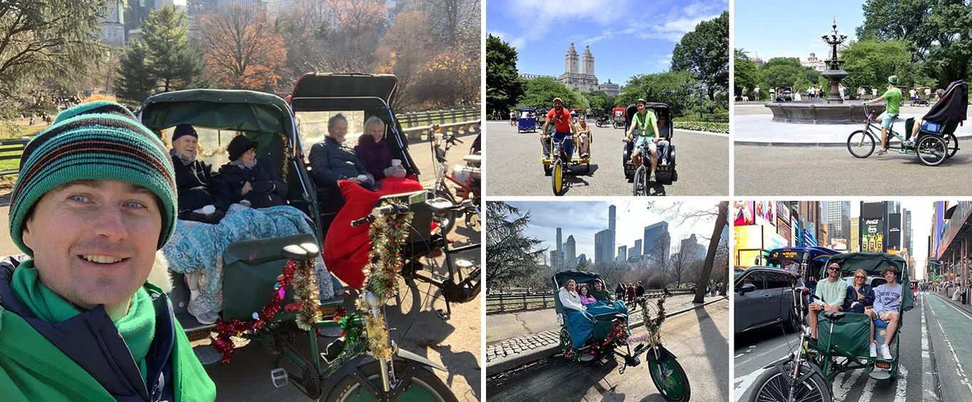 Central Park Pedicab Tour