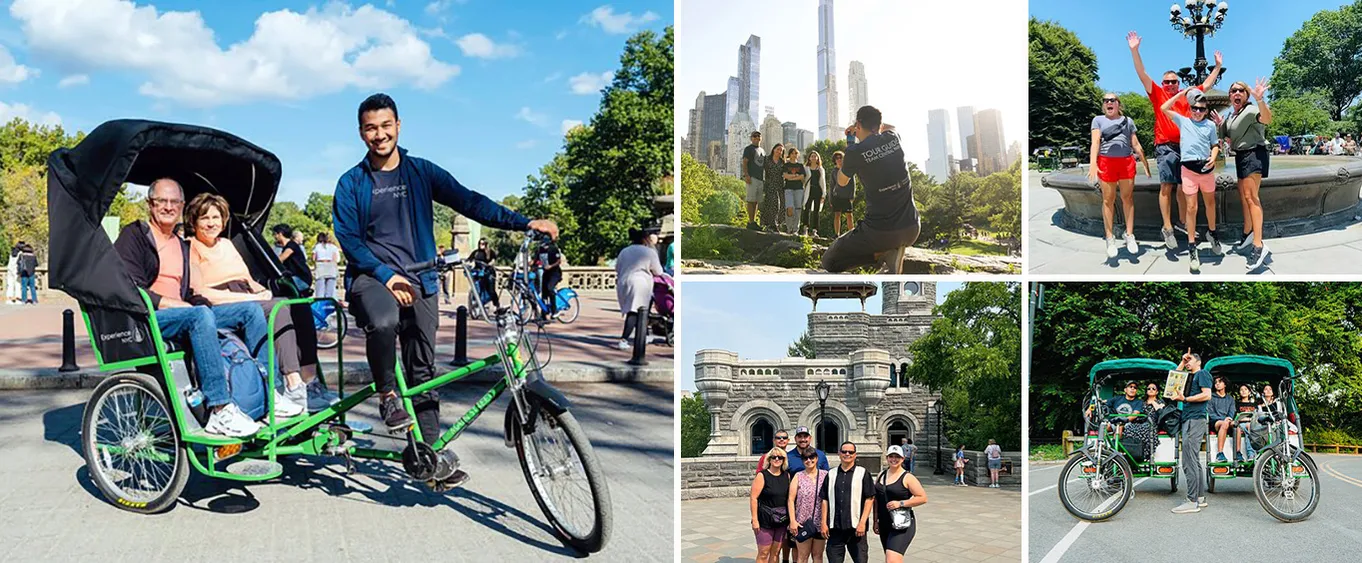 Central Park Pedicab Guided Tour