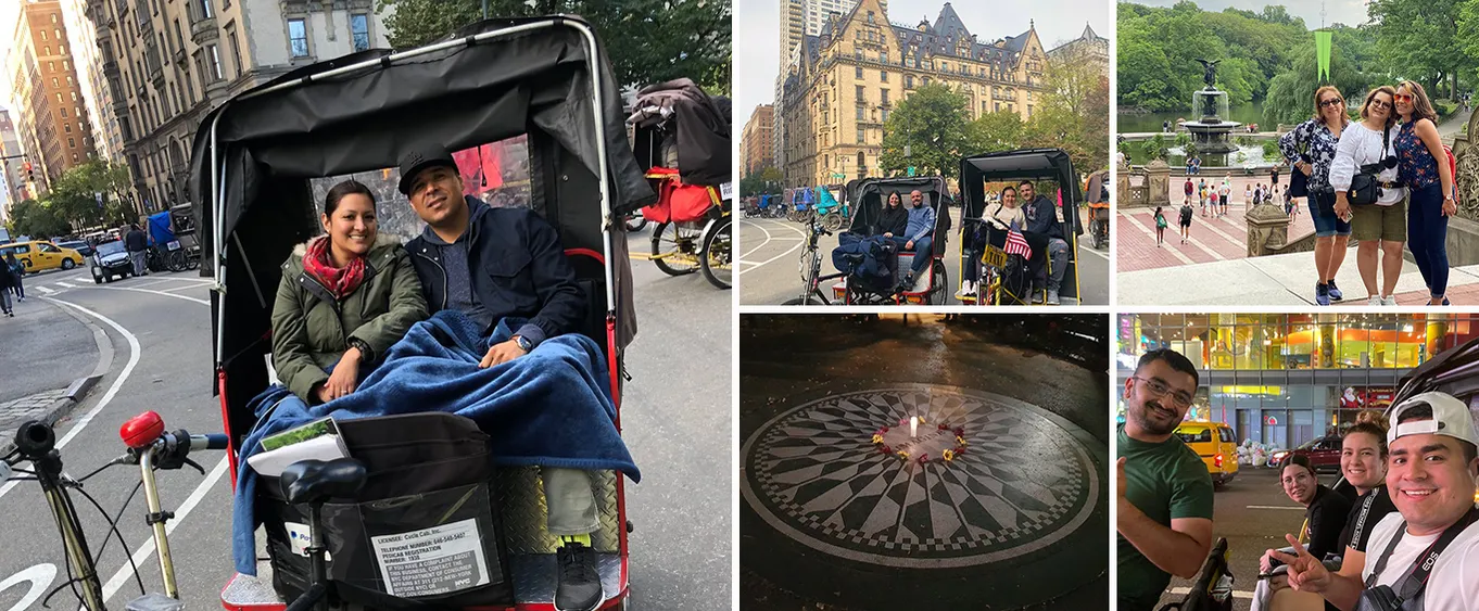 Central Park Private Pedicab Tour (60 Mins)